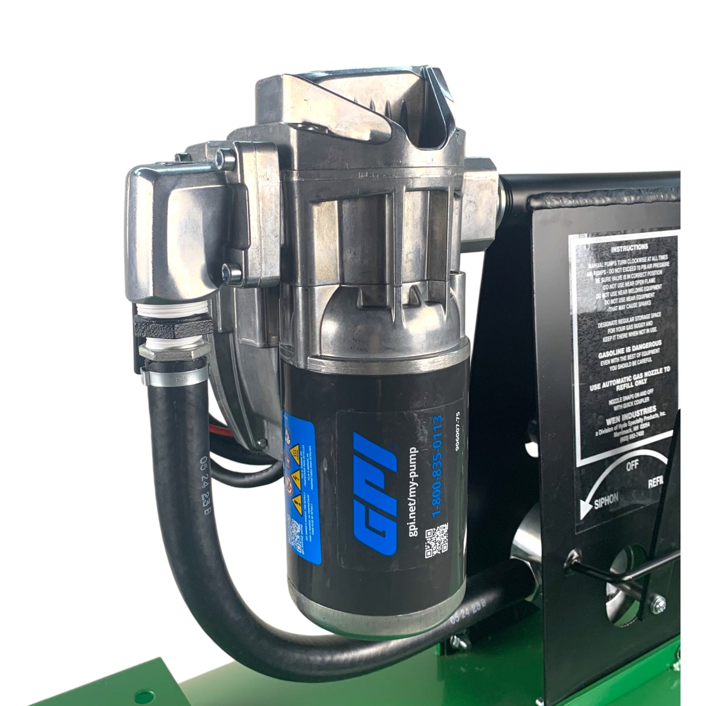 65 Gallon Diesel Buggy® with Heavy Duty 12v Pump (Fork Channels)