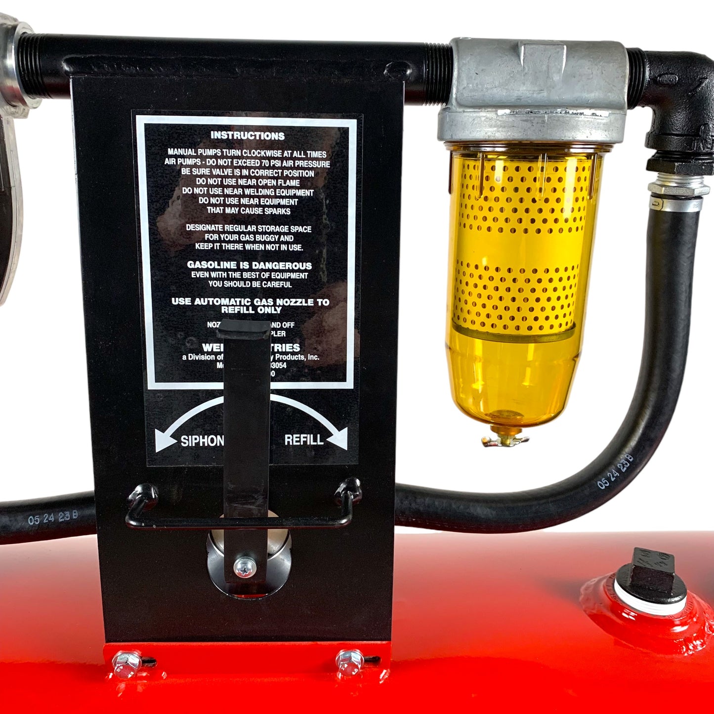 34 Gallon Gas Buggy® with Heavy Duty Manual Hand Pump