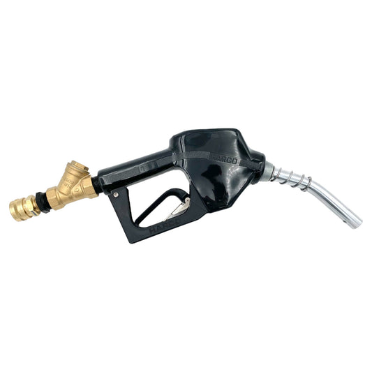 CG-11AS Automatic Gas Nozzle with Quick Disconnect & Brass Y-Strainer