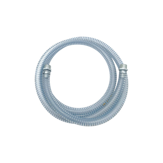 3/4" Clear Wire Braided Siphon Hose (for Oils, Antifreeze)