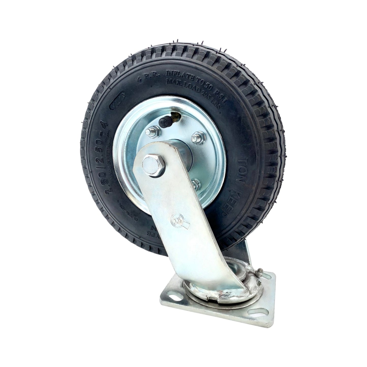 CG-89 8" Pneumatic Swivel Caster Wheel