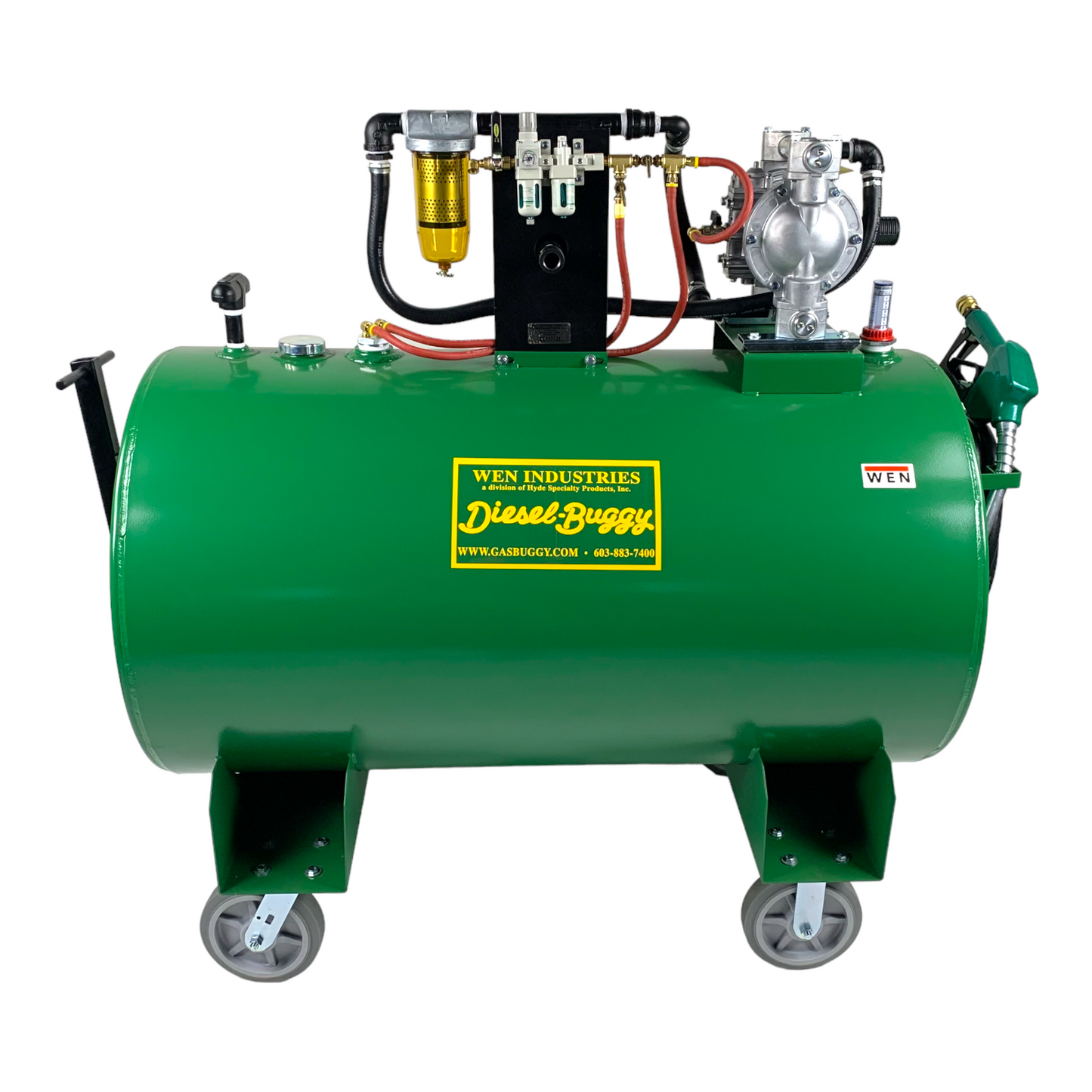 120 Gallon Diesel Buggy® with Heavy Duty Diaphragm Air Pump
