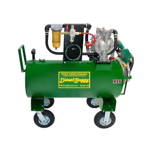 34 Gallon Jobsite Diesel Buggy® with Heavy Duty Diaphragm Air Pump