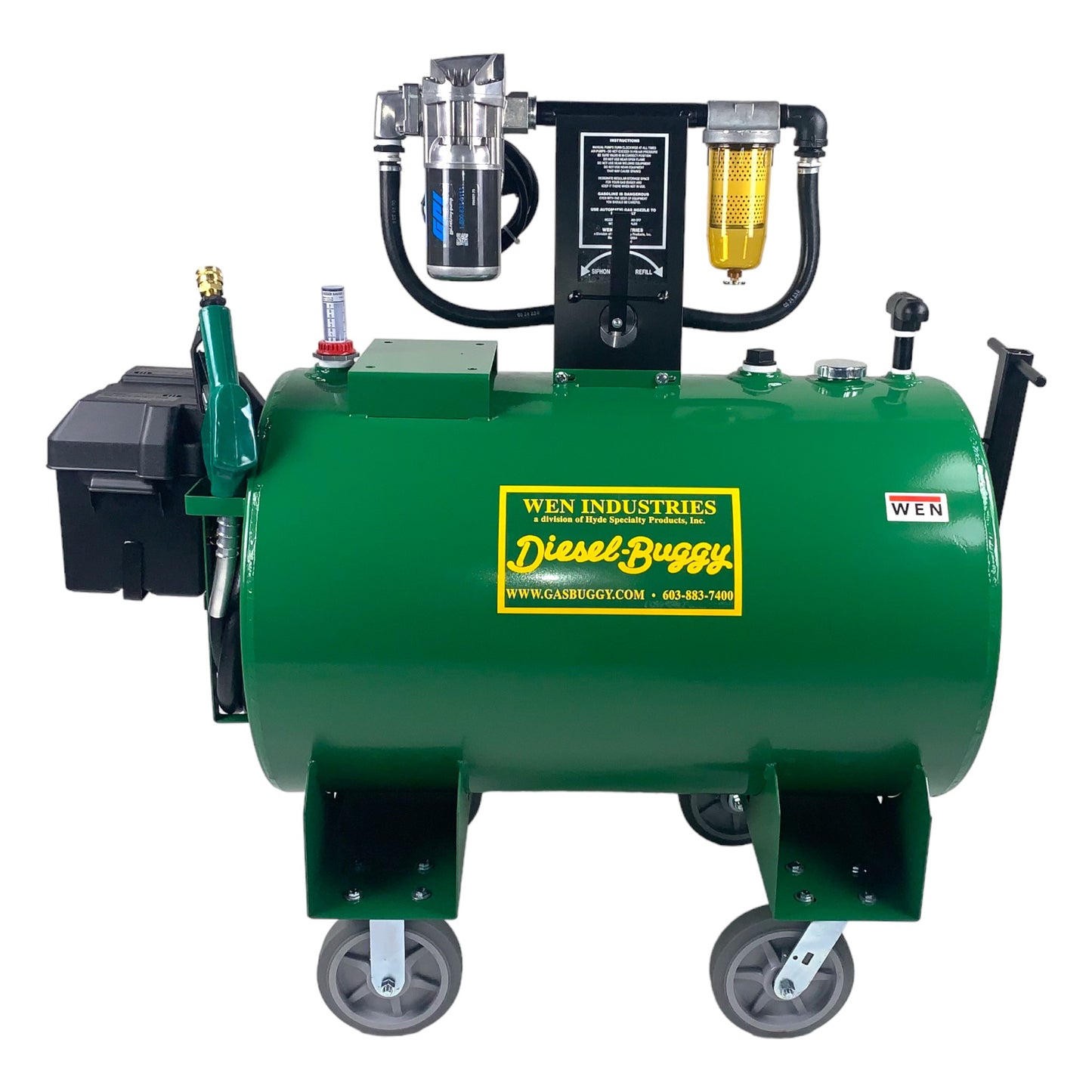 65 Gallon Diesel Buggy® with Heavy Duty 12v Pump