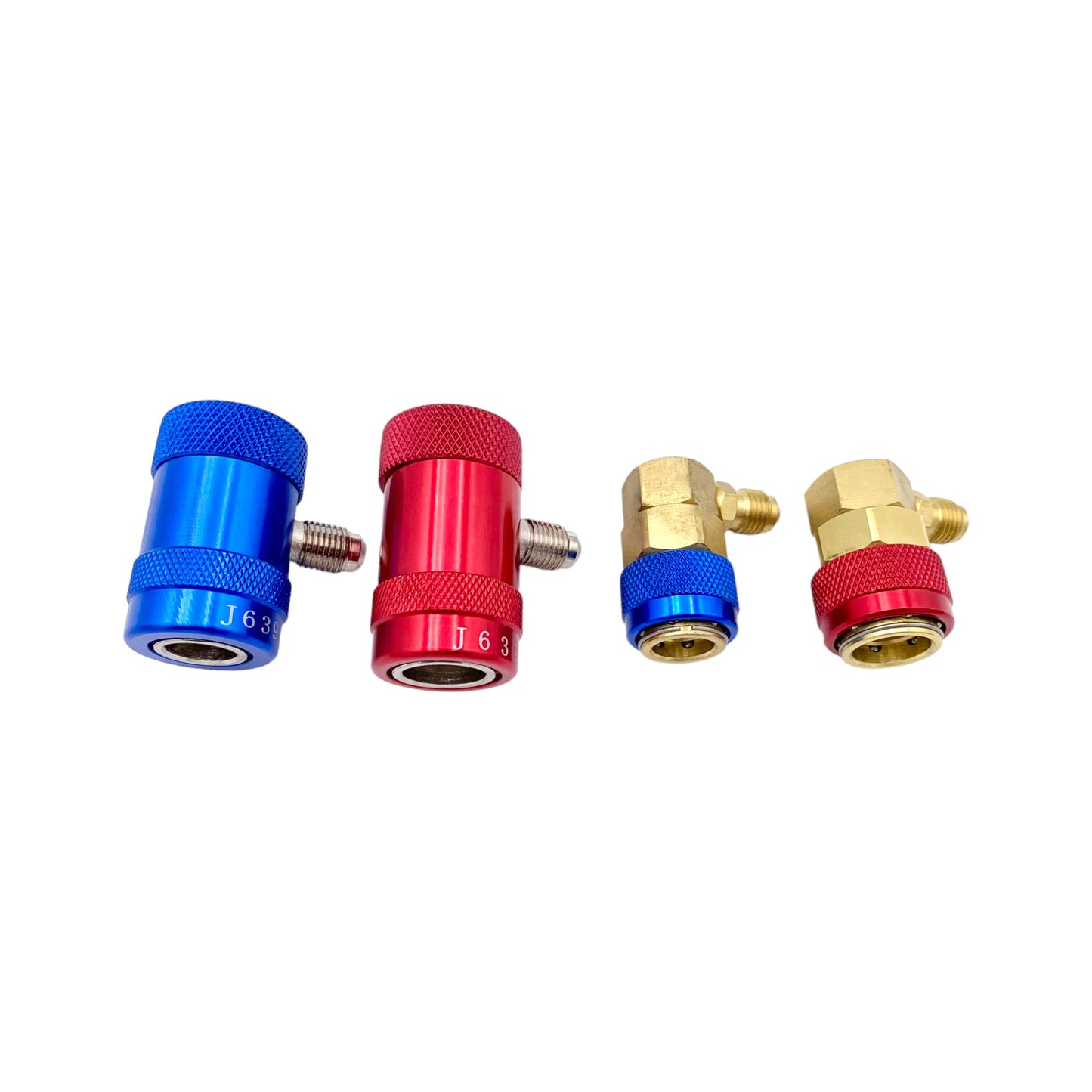 EV-151 Four Piece Quick Coupler Set R-134a/R1234yf (Male Threads)