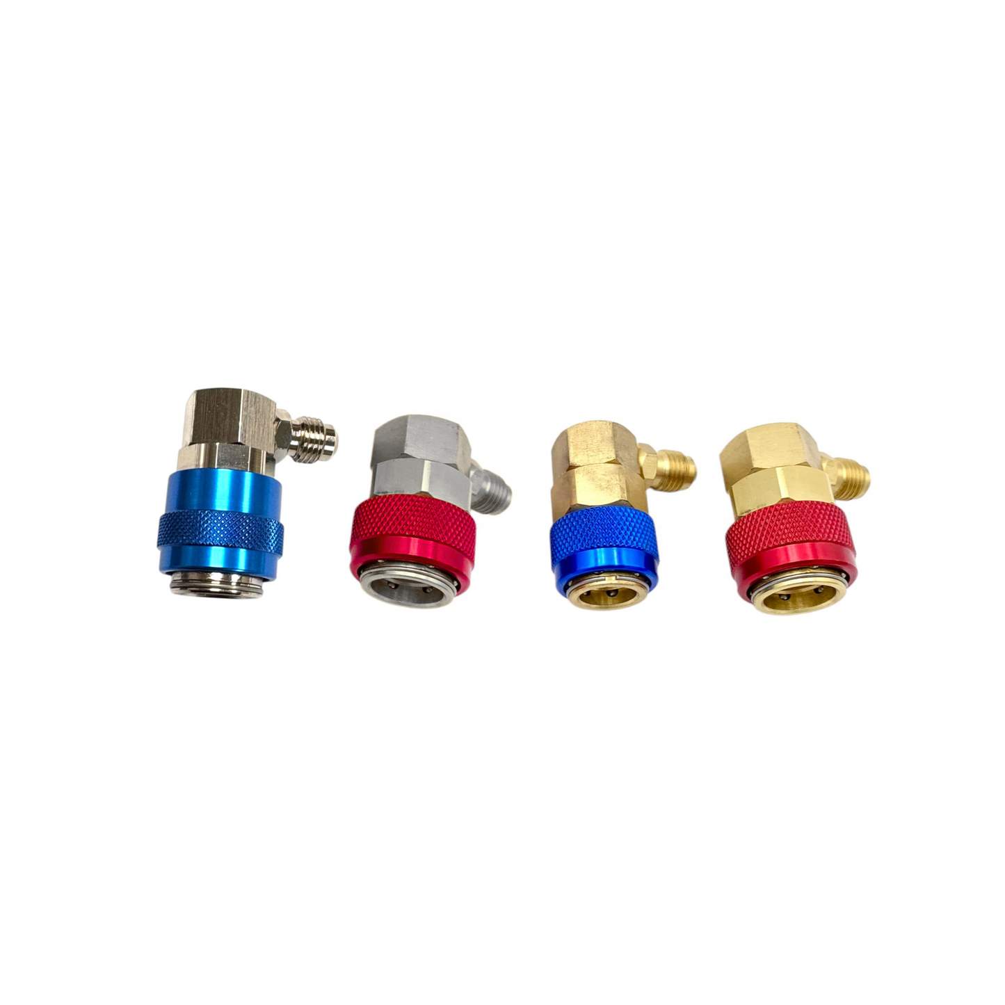 EV-151 Four Piece Quick Coupler Set R-134a/R1234yf (Male Threads)
