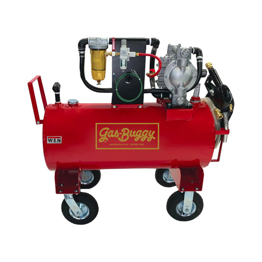 34 Gallon Jobsite Gas Buggy® with Heavy Duty Diaphragm Air Pump