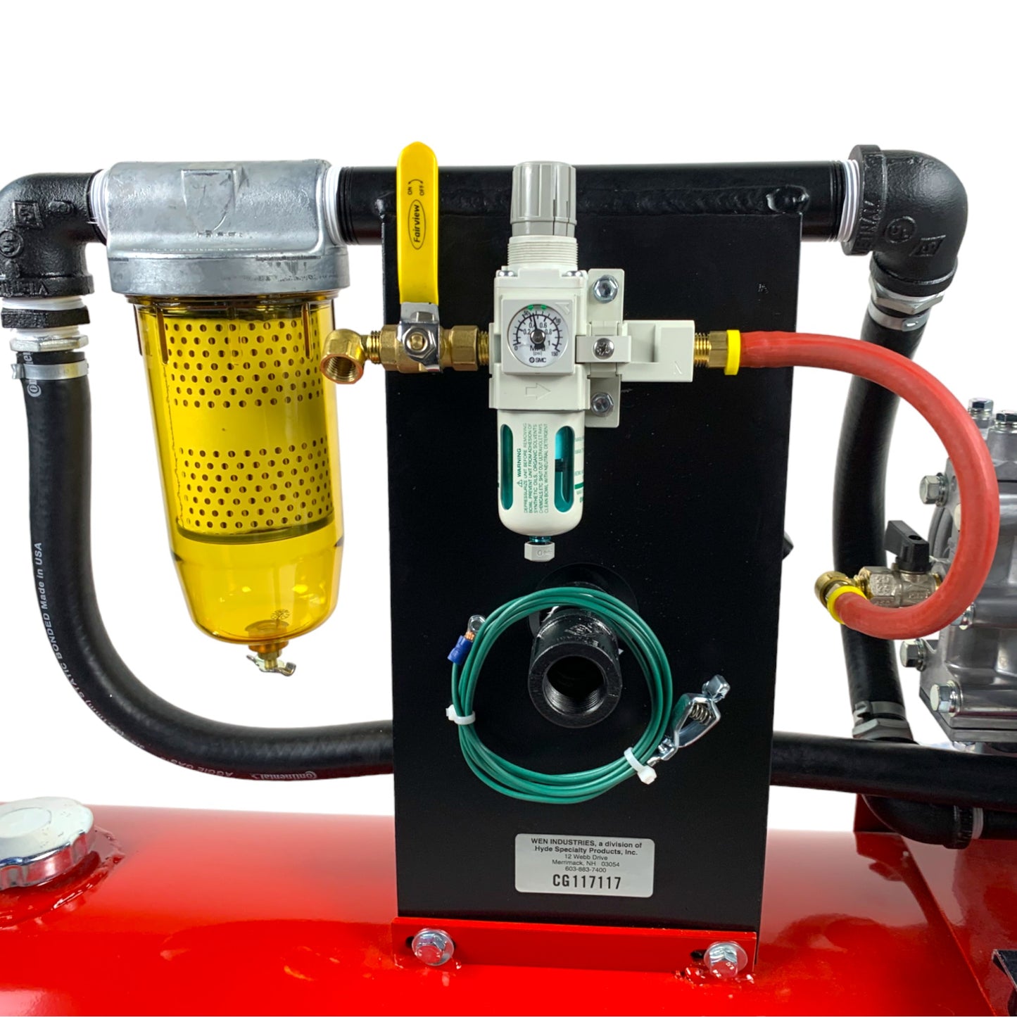 34 Gallon Jobsite Gas Buggy® with Heavy Duty Diaphragm Air Pump