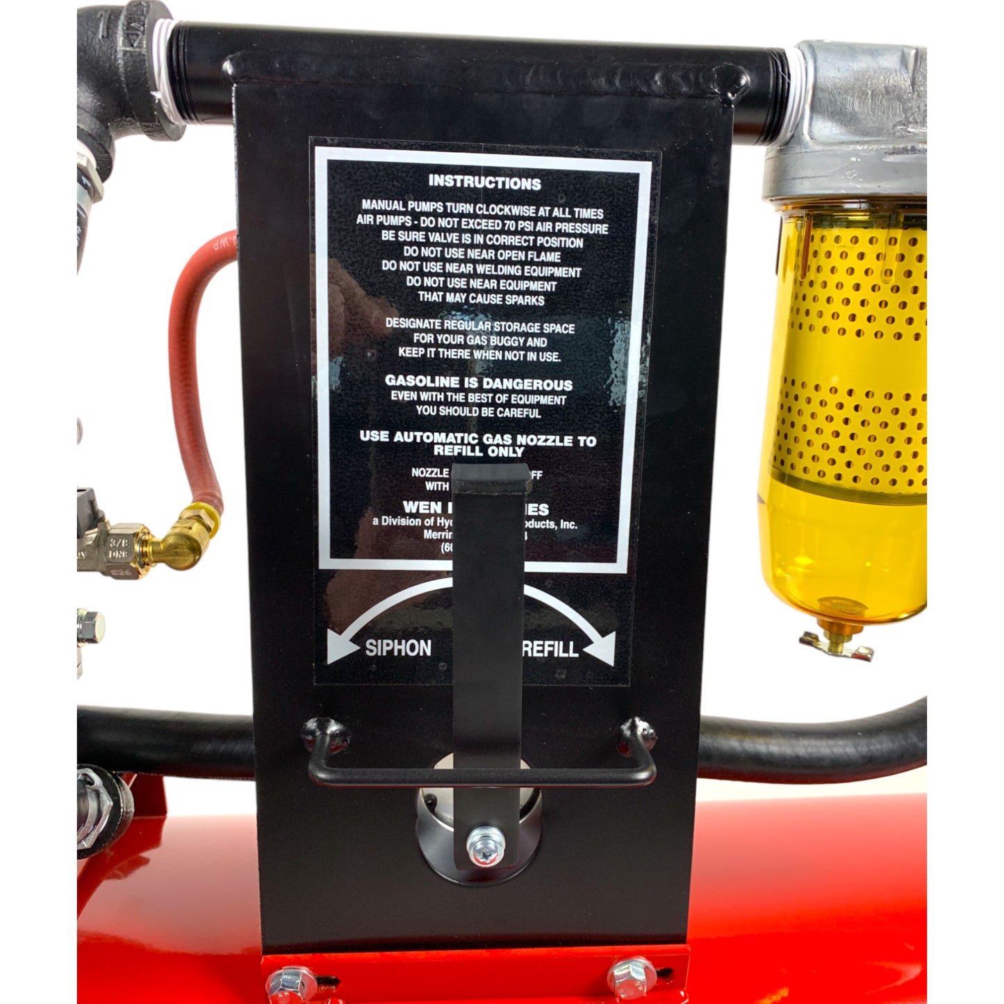 34 Gallon Gas Buggy® with Heavy Duty Diaphragm Air Pump
