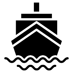Ship by rukanicon from Noun Project (CC BY 3.0)