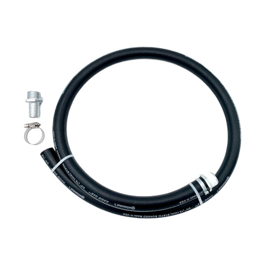 TD-710c 3/4" x 56" Static Bonded Hose with Threaded Ends (TD800, TD850)