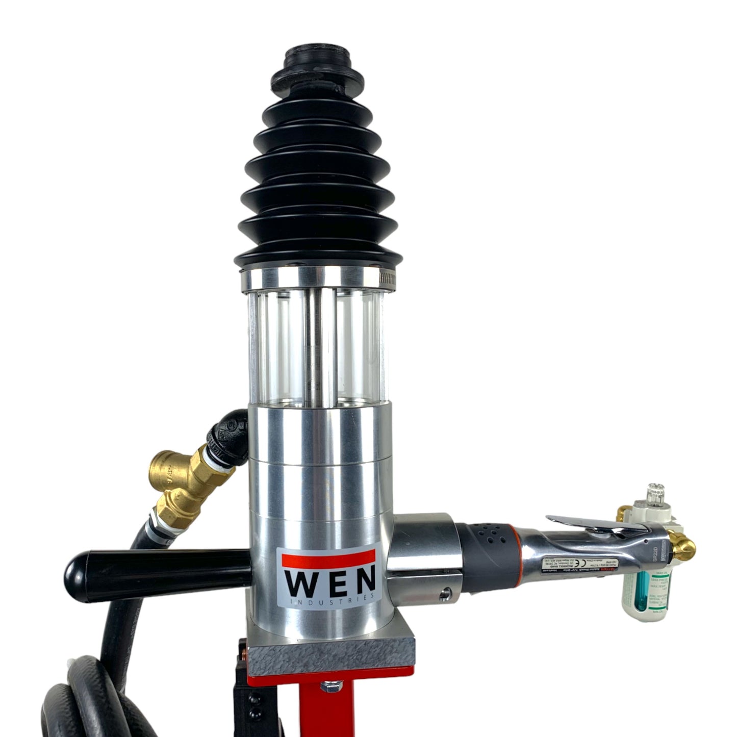 TD950 Fuel Tank Drill System with Sight Glass, Heavy Duty Diaphragm Air Pump, Complete Filter Assembly & Dual Valve Assembly (For use with a WEN Gas Buggy®)