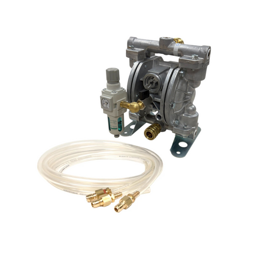 WEN305Kit "Under the Hood" 1/2" Diaphragm Air Pump with Air Regulator, Hoses and Quick Disconnects