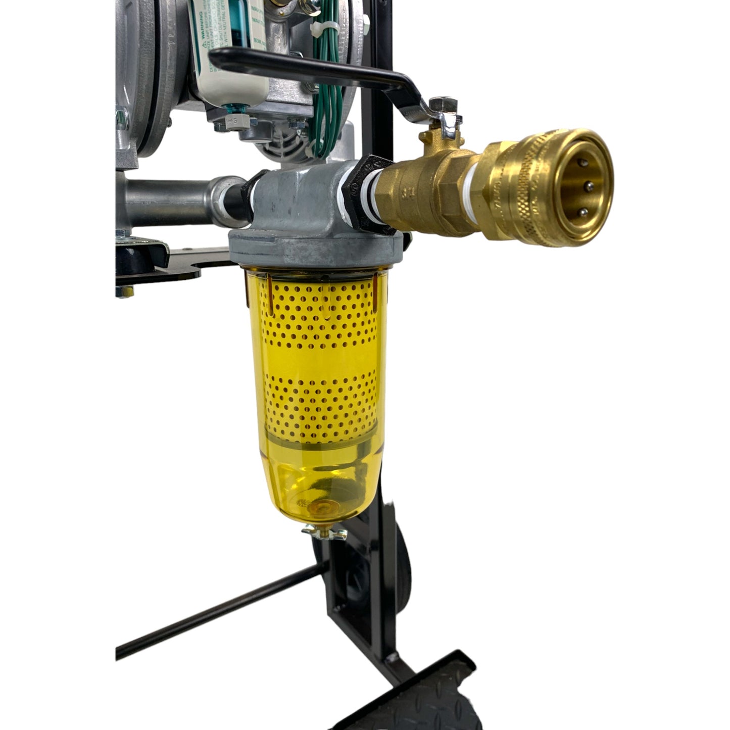 WEN101TS - Diesel Accelerator Mobile Fluid Transfer System with Heavy Duty Diaphragm Air Pump