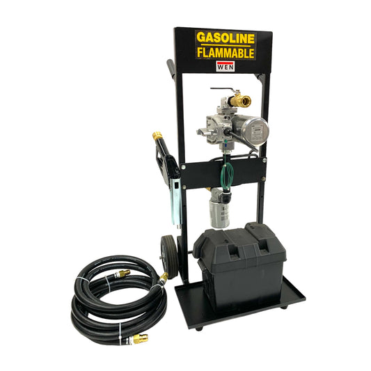 WEN201TS - Gas Accelerator Mobile Fluid Transfer System with 12v Rotary Gear Pump
