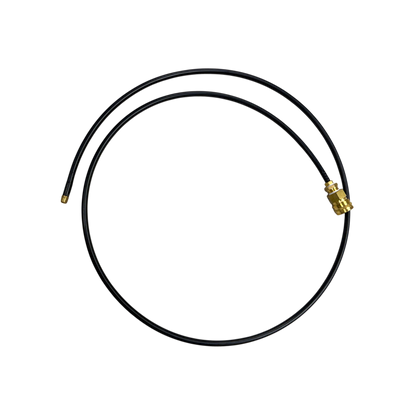 CG-49 Grounded 1/4" x 5' Fuel Siphon Hose with Quick Disconnect (For Filler Necks)
