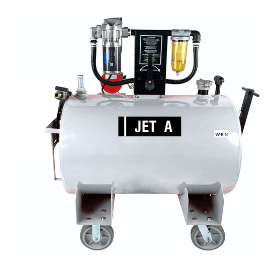 Defuel/Refuel Stainless Steel JET A Buggy with Heavy Duty 24v Pump